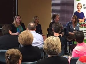 Event Panelists discuss creating a care plan for mom or dad