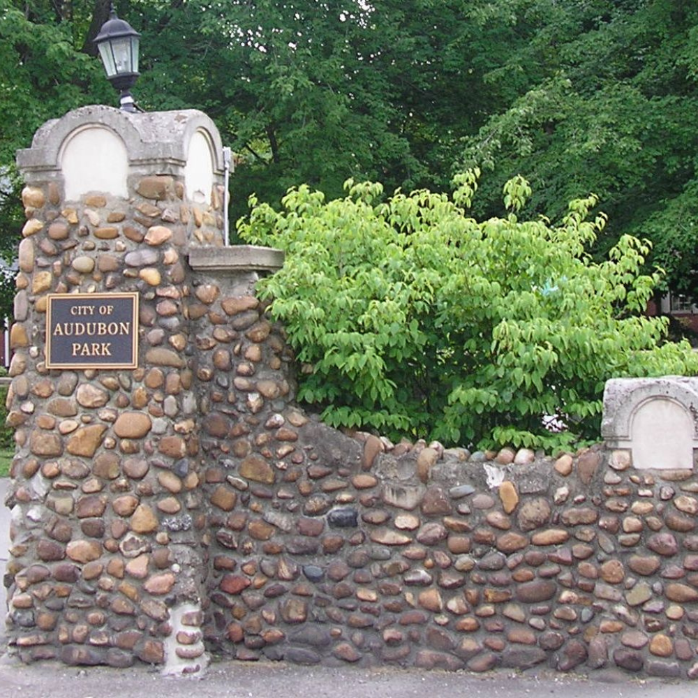 Audubon Park Entrance Stone Gateway