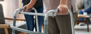 Mobility Aid Walker in Home